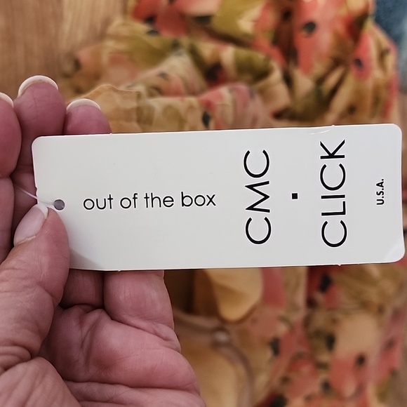 CMC Click vintage Autumn Maxi Flare Skirt - Picture 5 of 5